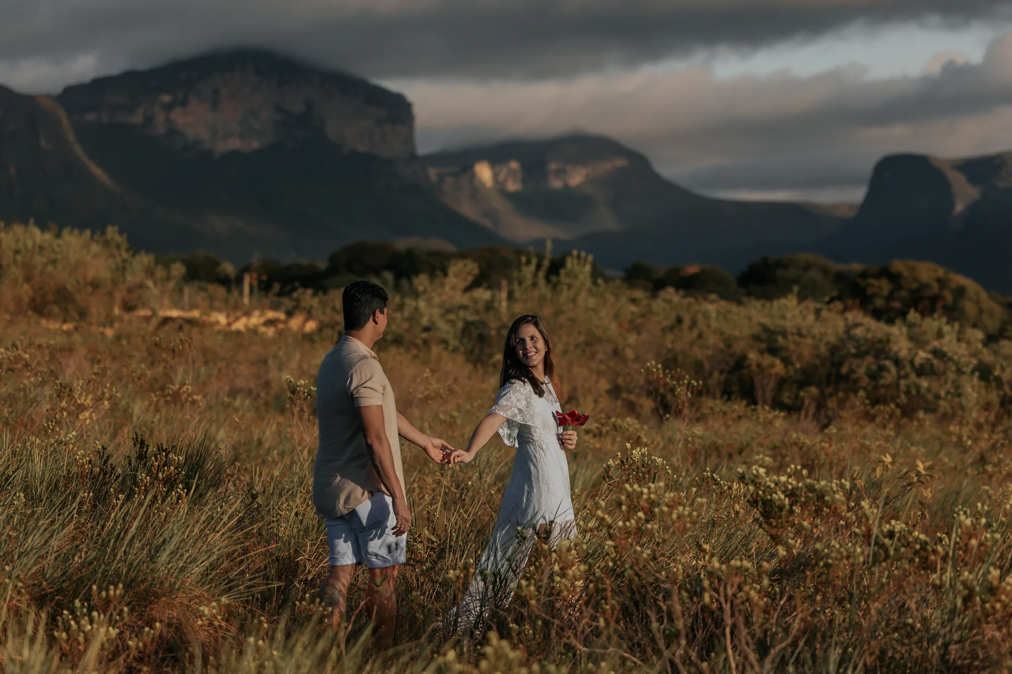 Nathalia e Caio — ensaio de Casal na Chapada Diamantina