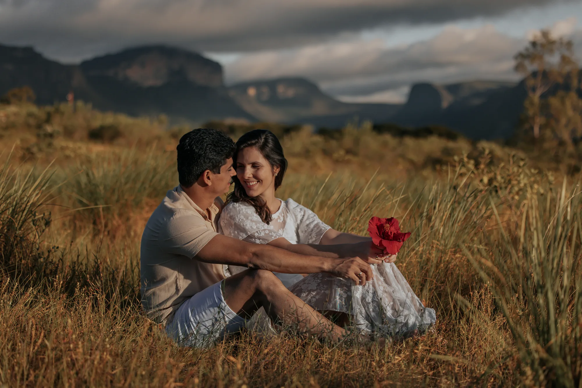 Nathalia e Caio — ensaio de Casal na Chapada Diamantina