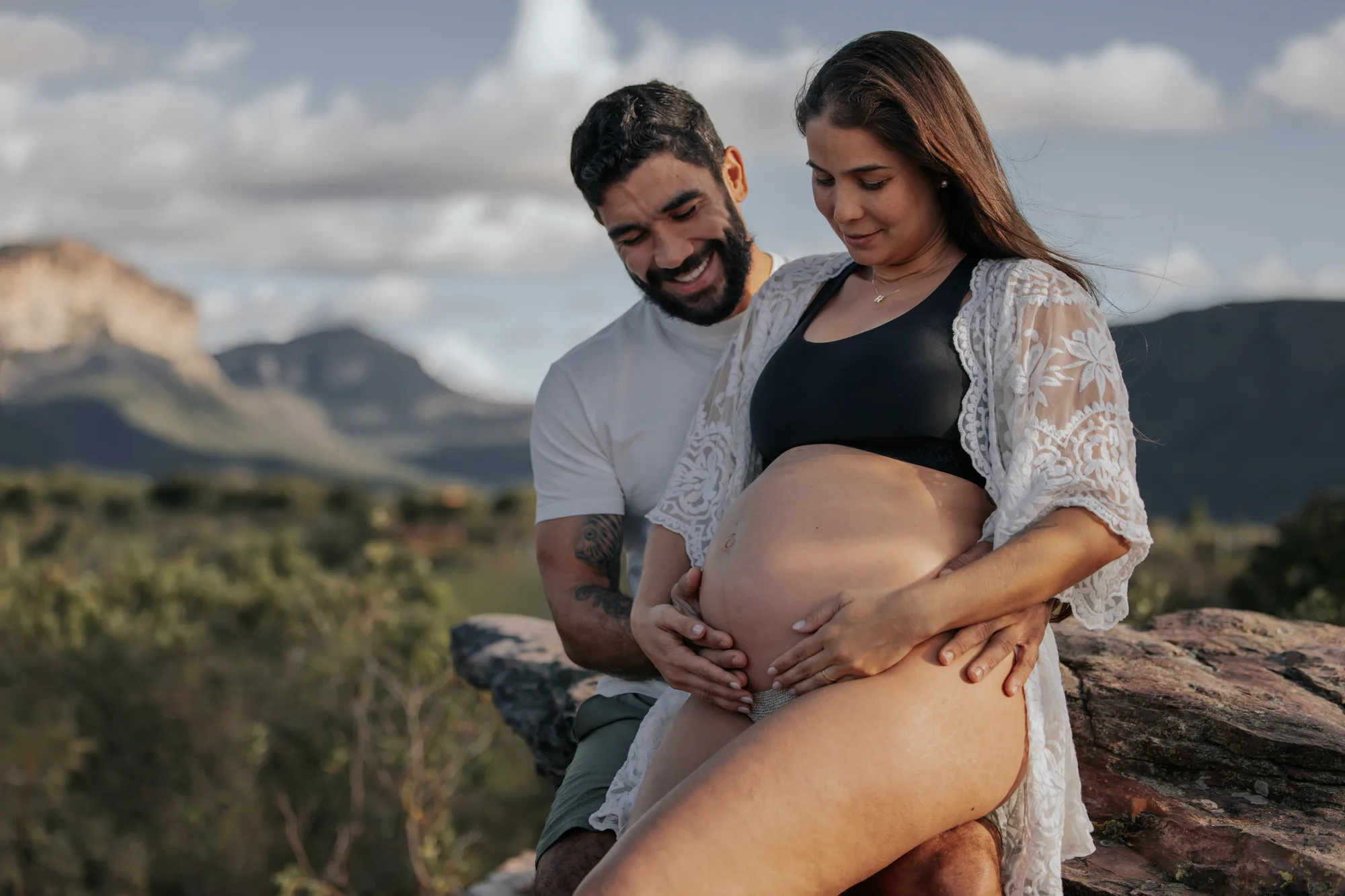 Ensaio de Gestantes na Chapada Diamantina — Clarissa Valim