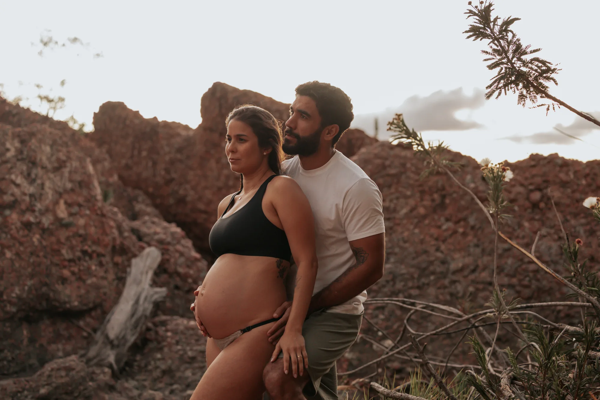 Natasha — ensaio de Gestantes na Chapada Diamantina