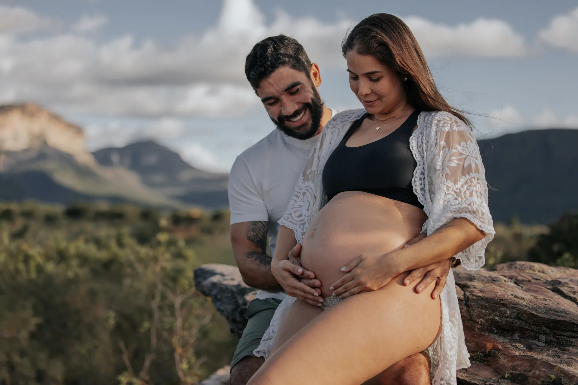 Ensaio de Gestantes na Chapada Diamantina — Clarissa Valim