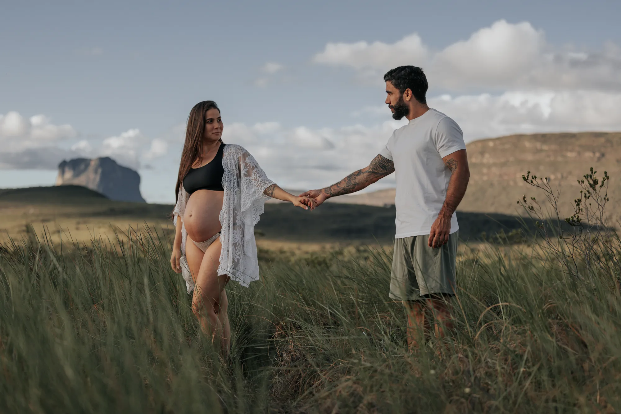 Natasha — ensaio de Gestantes na Chapada Diamantina