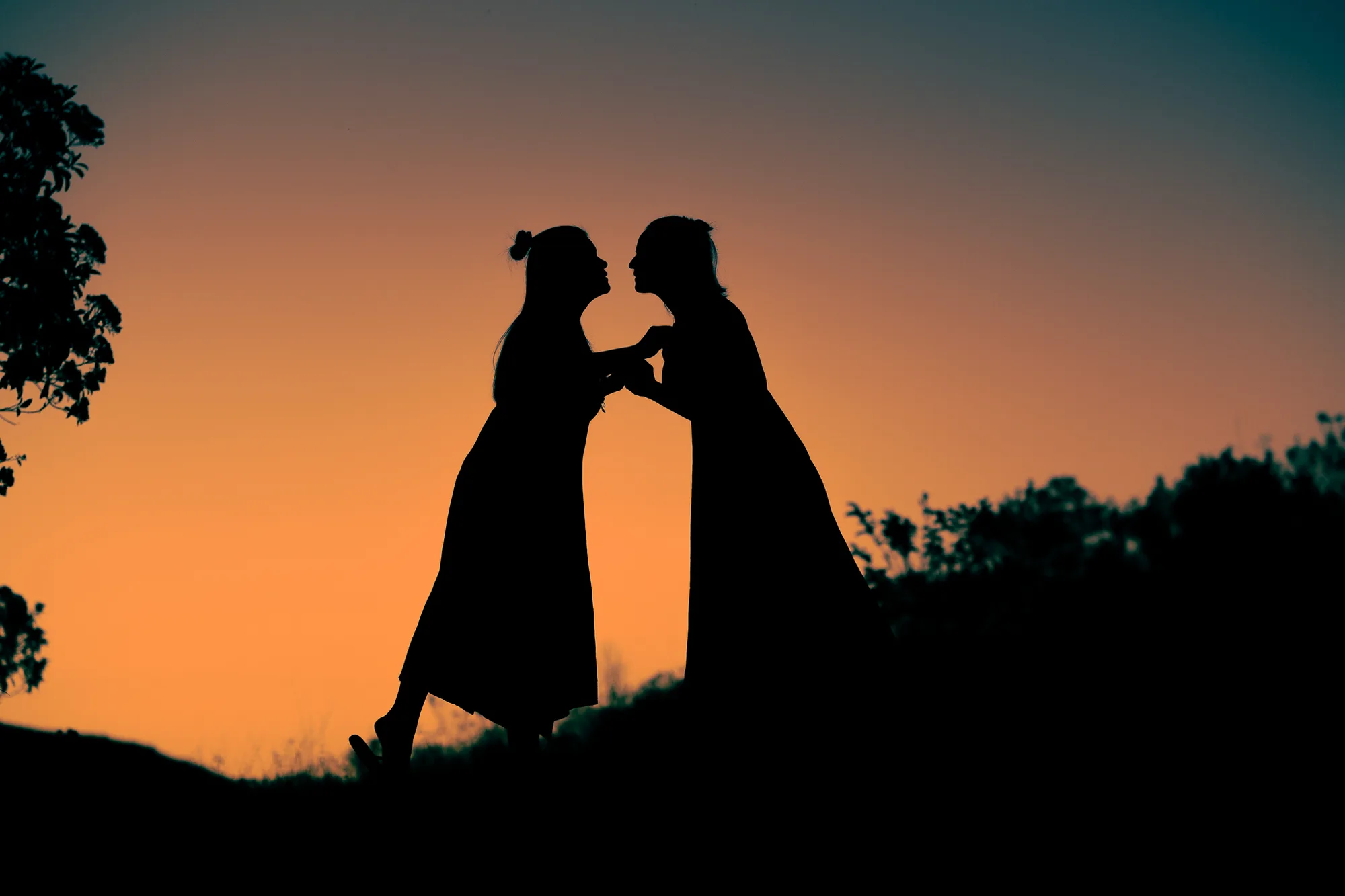 Alline e Ana — ensaio de Casal na Chapada Diamantina