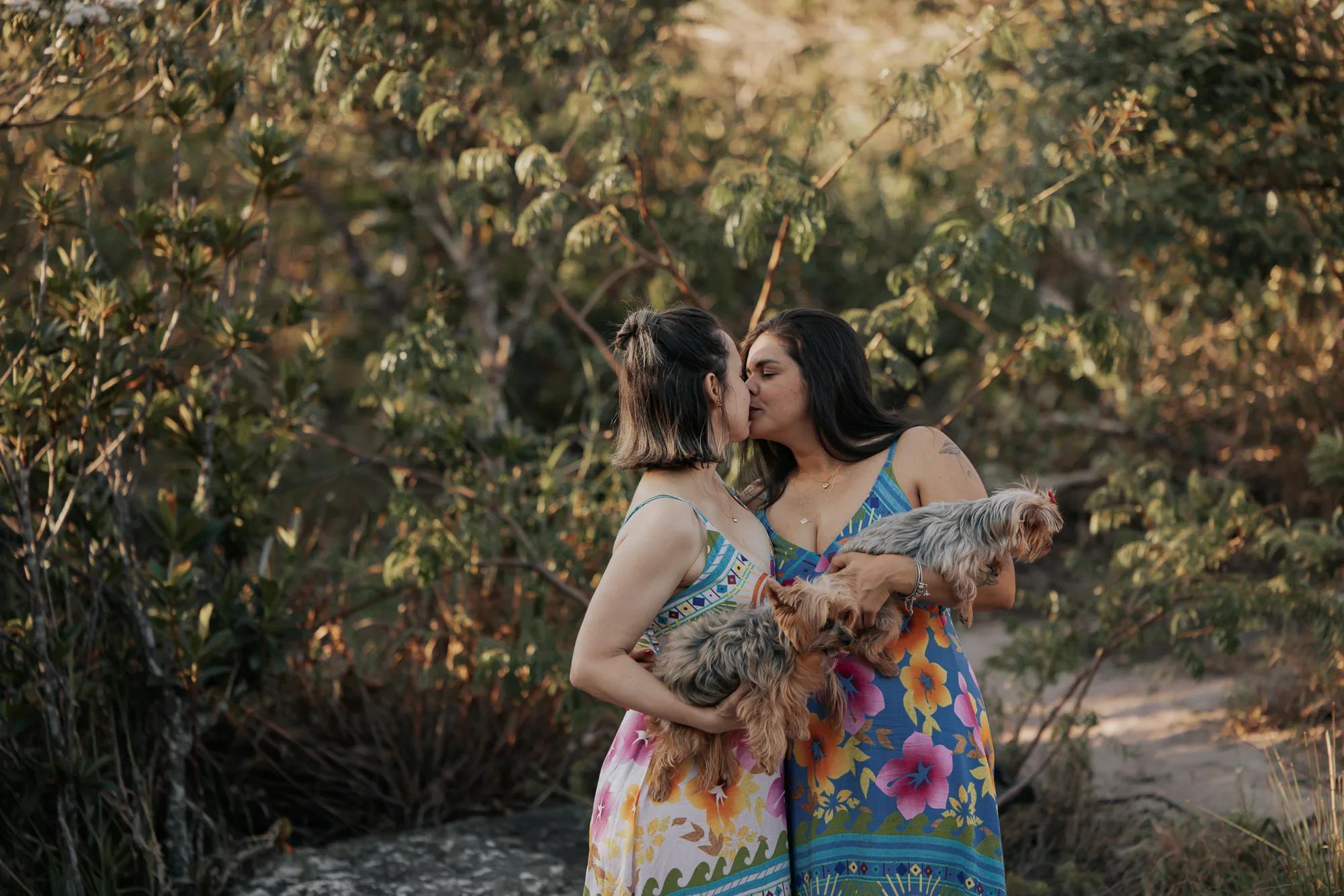 Alline e Ana — ensaio de Casal na Chapada Diamantina