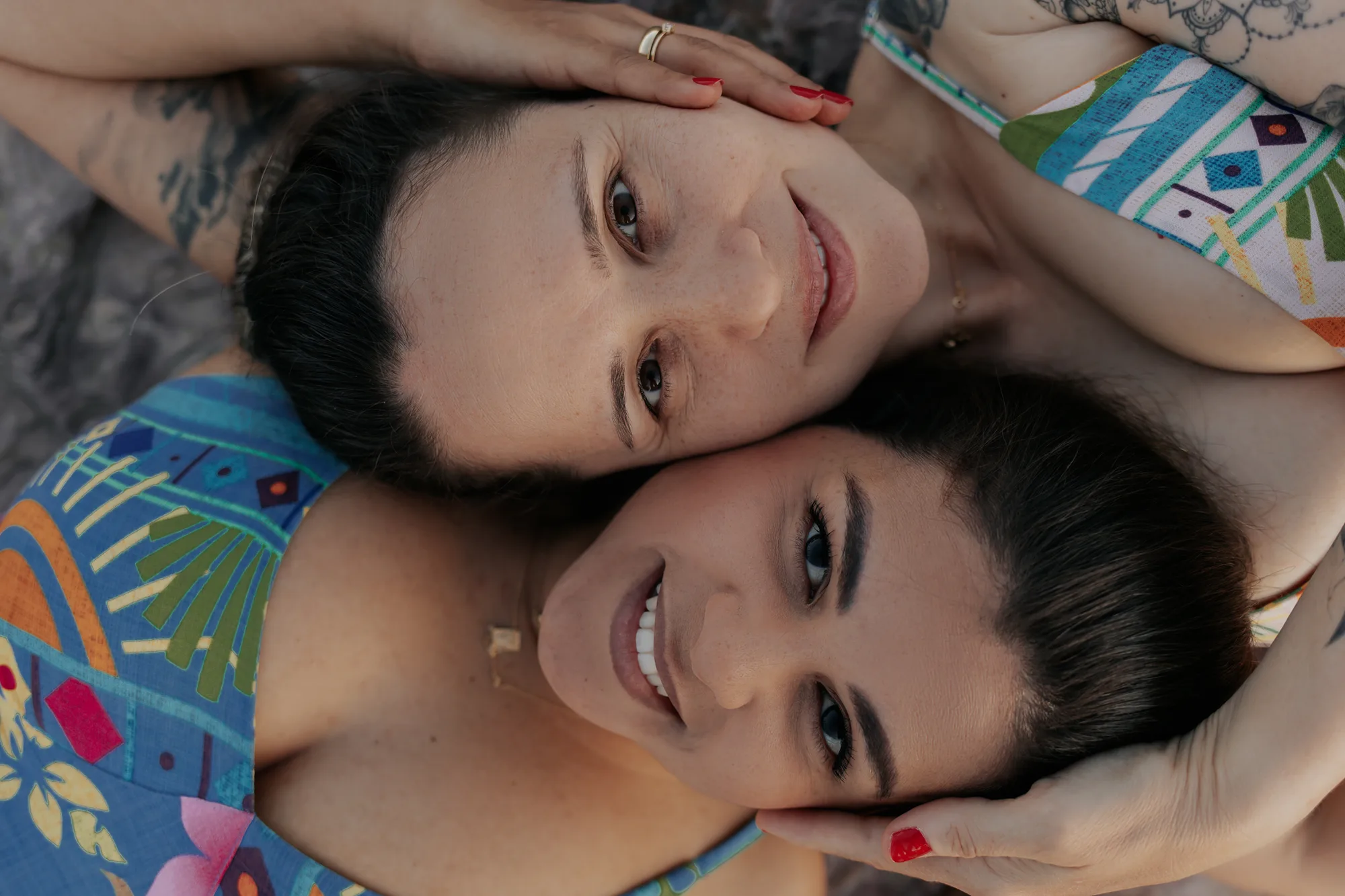 Alline e Ana — ensaio de Casal na Chapada Diamantina