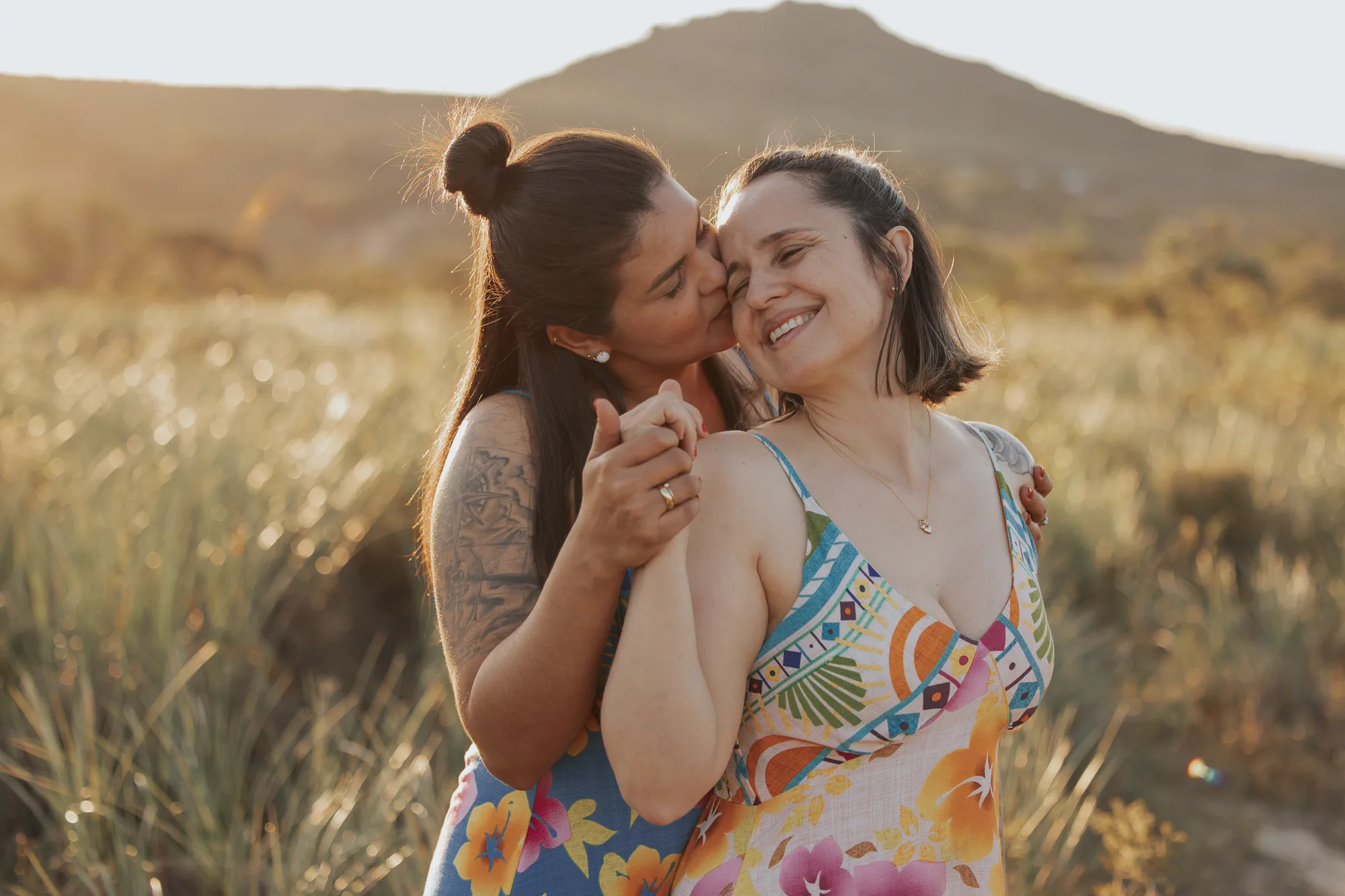 Alline e Ana — ensaio de Casal na Chapada Diamantina
