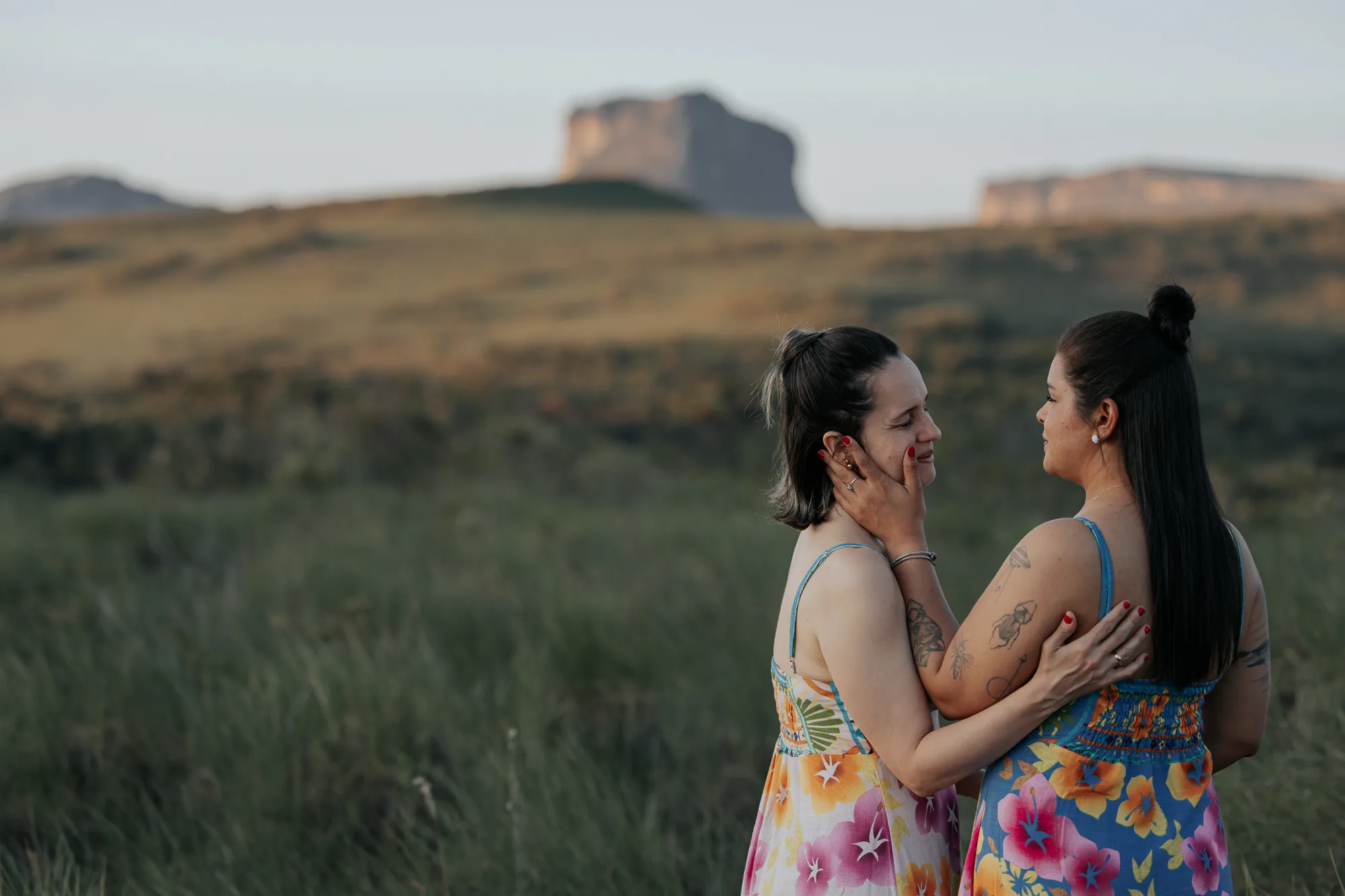 Alline e Ana — ensaio de Casal na Chapada Diamantina