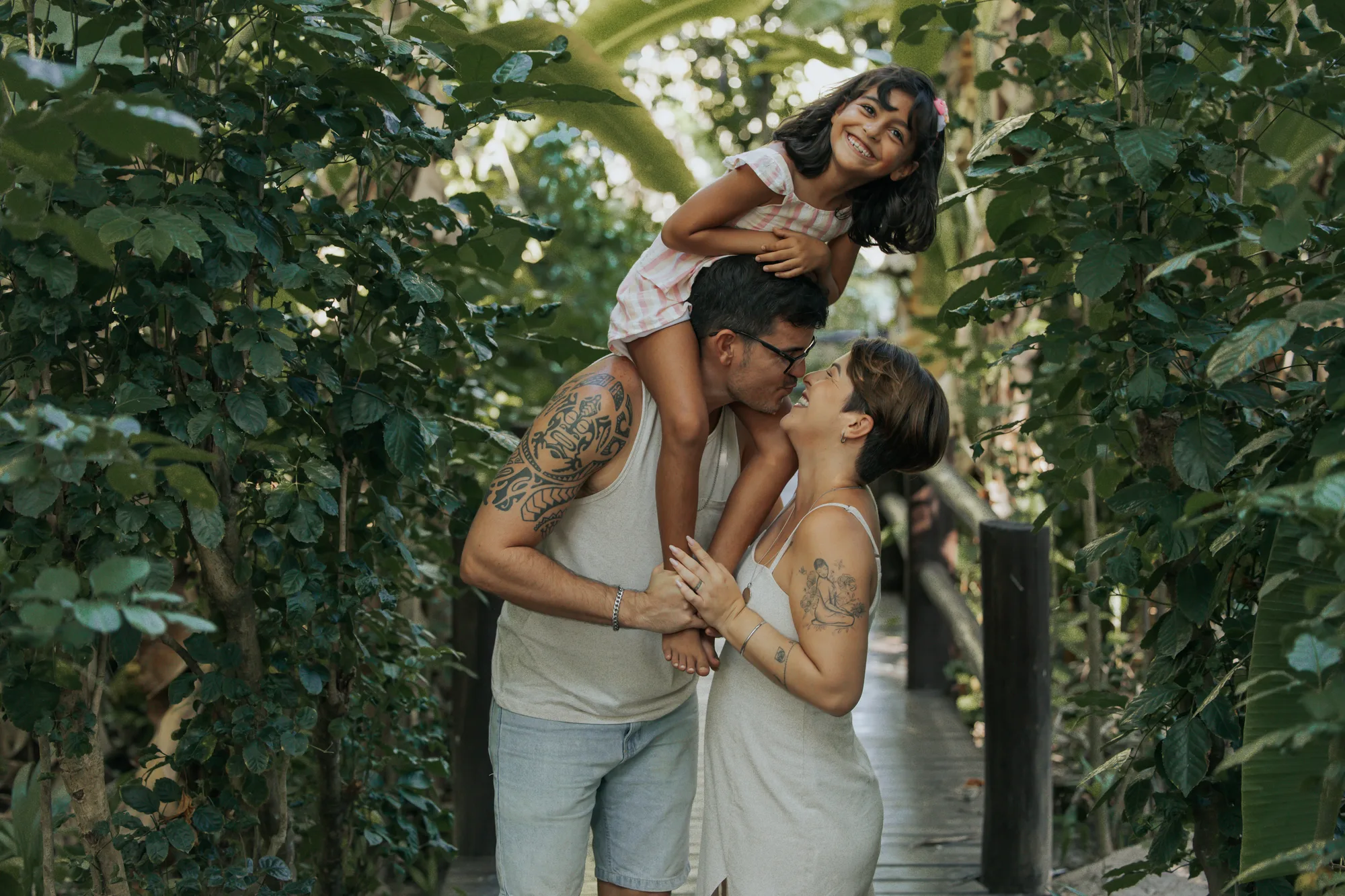 Joyce, Julinho e Maya — ensaio de Família na Chapada Diamantina