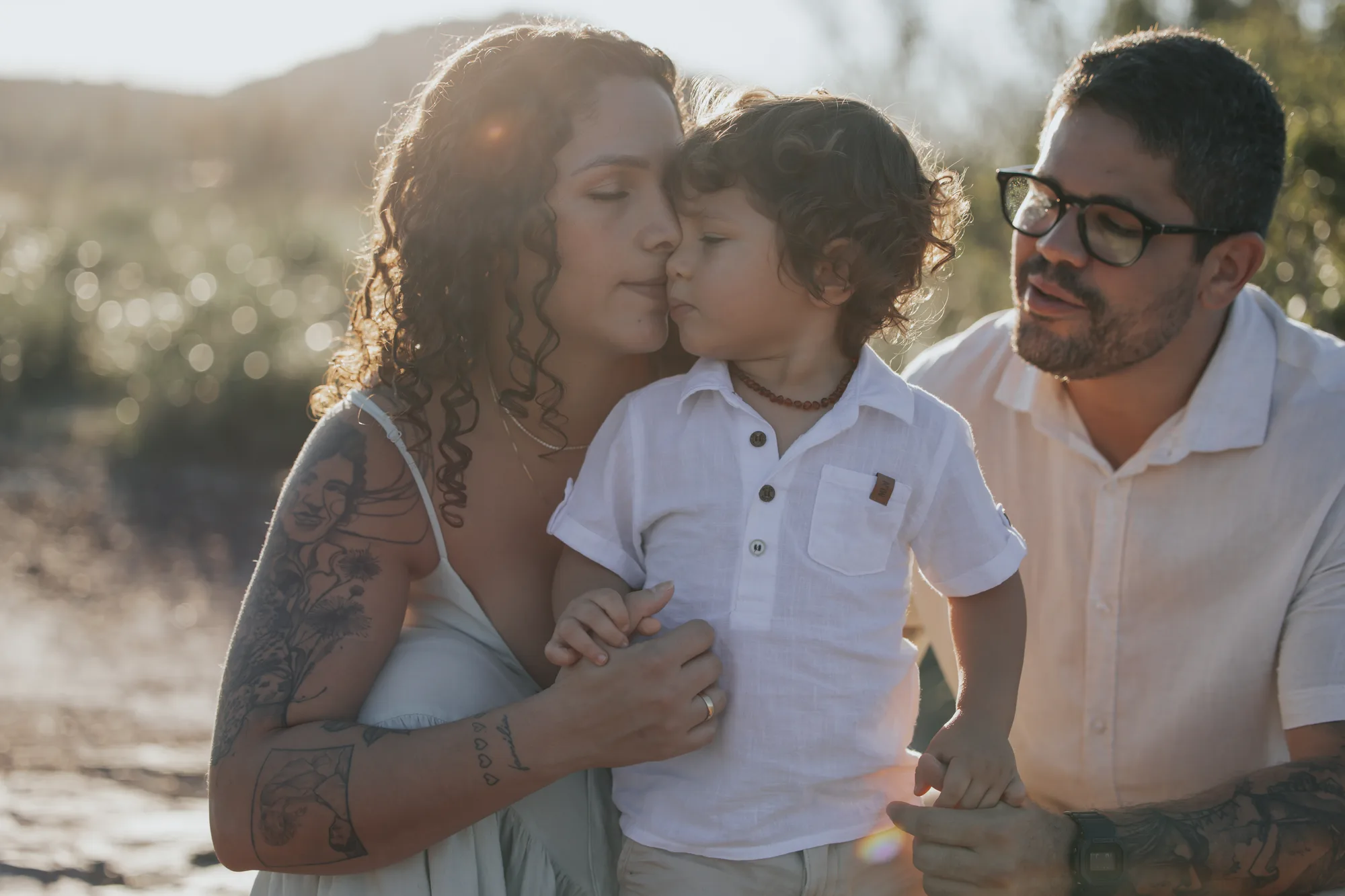 Malu, Igor e Matheus — ensaio de Família na Chapada Diamantina