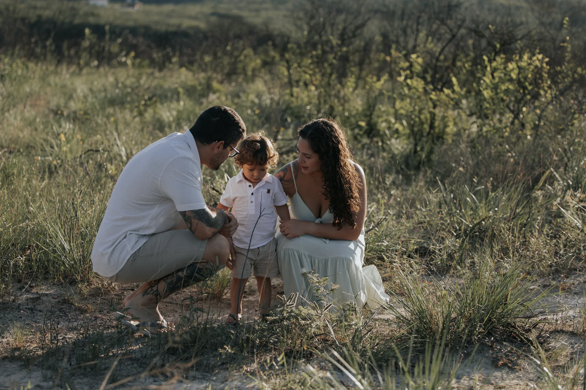 Malu, Igor e Matheus — ensaio de Família na Chapada Diamantina