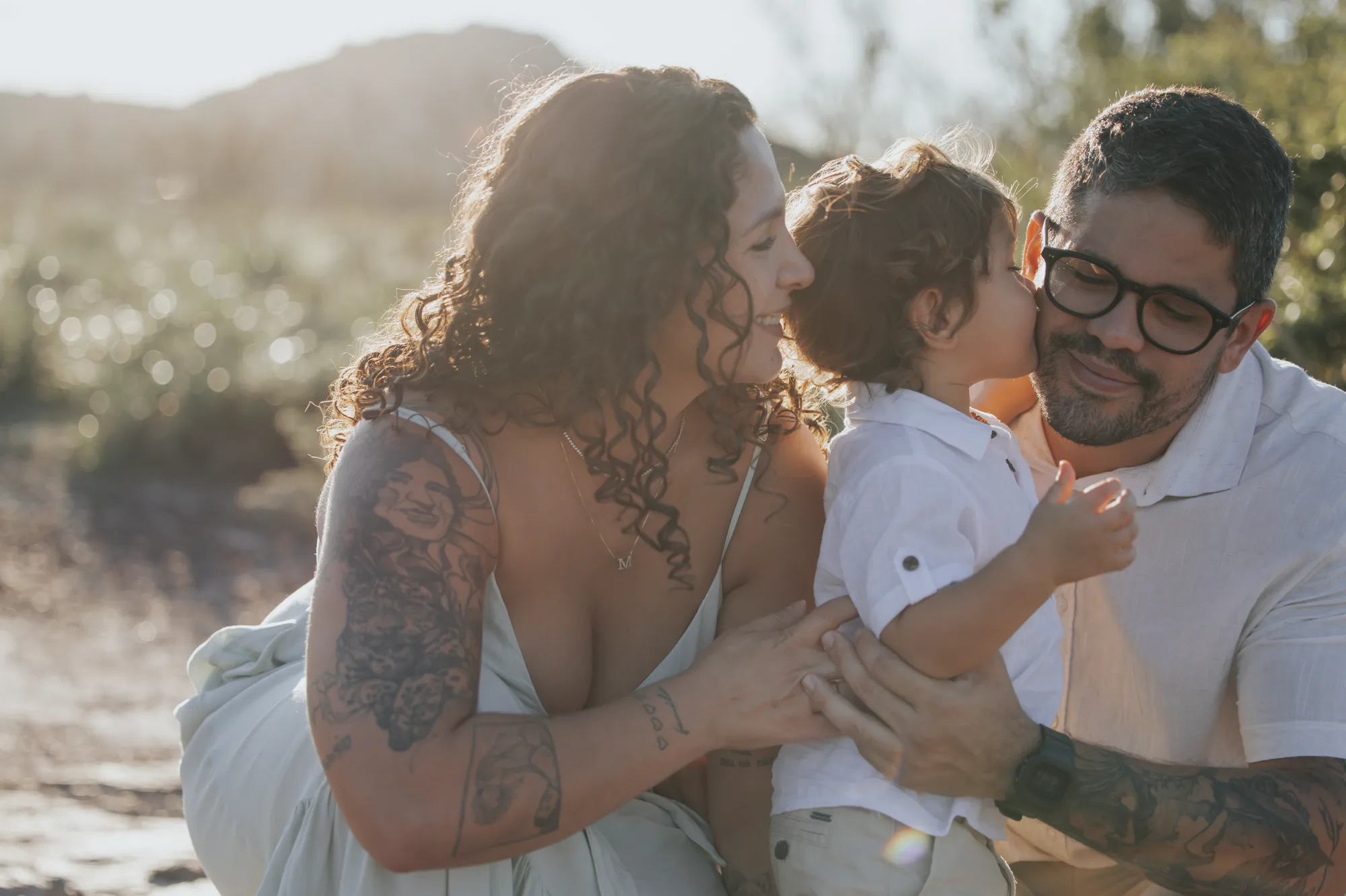 Malu, Igor e Matheus — ensaio de Família na Chapada Diamantina