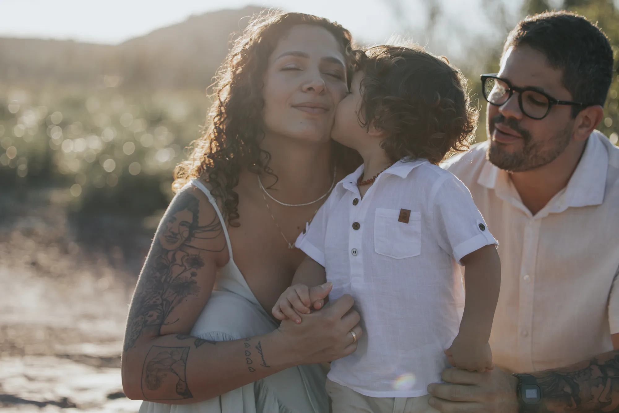 Malu, Igor e Matheus — ensaio de Família na Chapada Diamantina