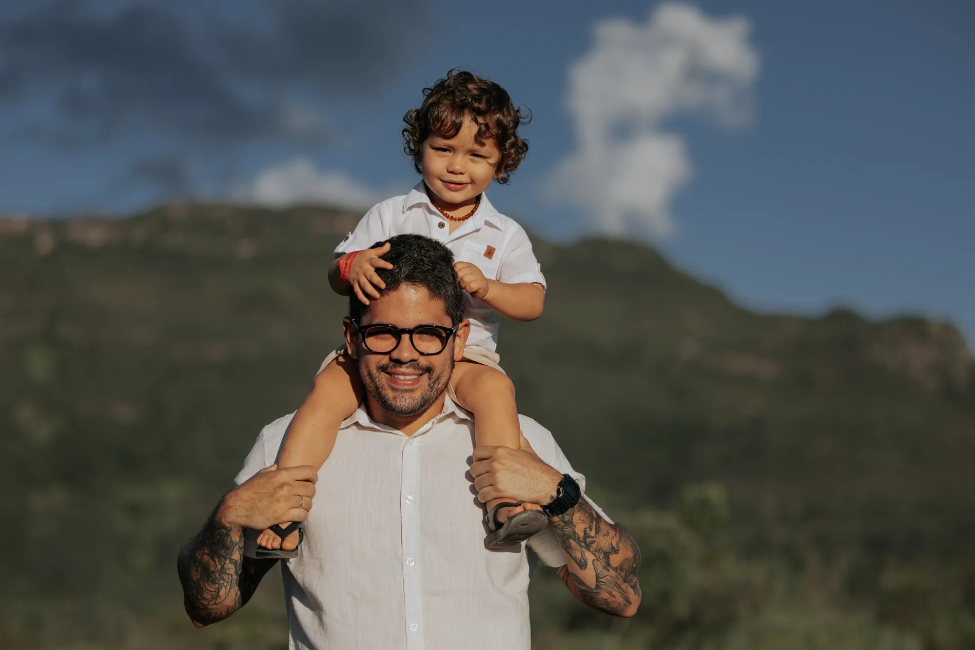 Malu, Igor e Matheus — ensaio de Família na Chapada Diamantina