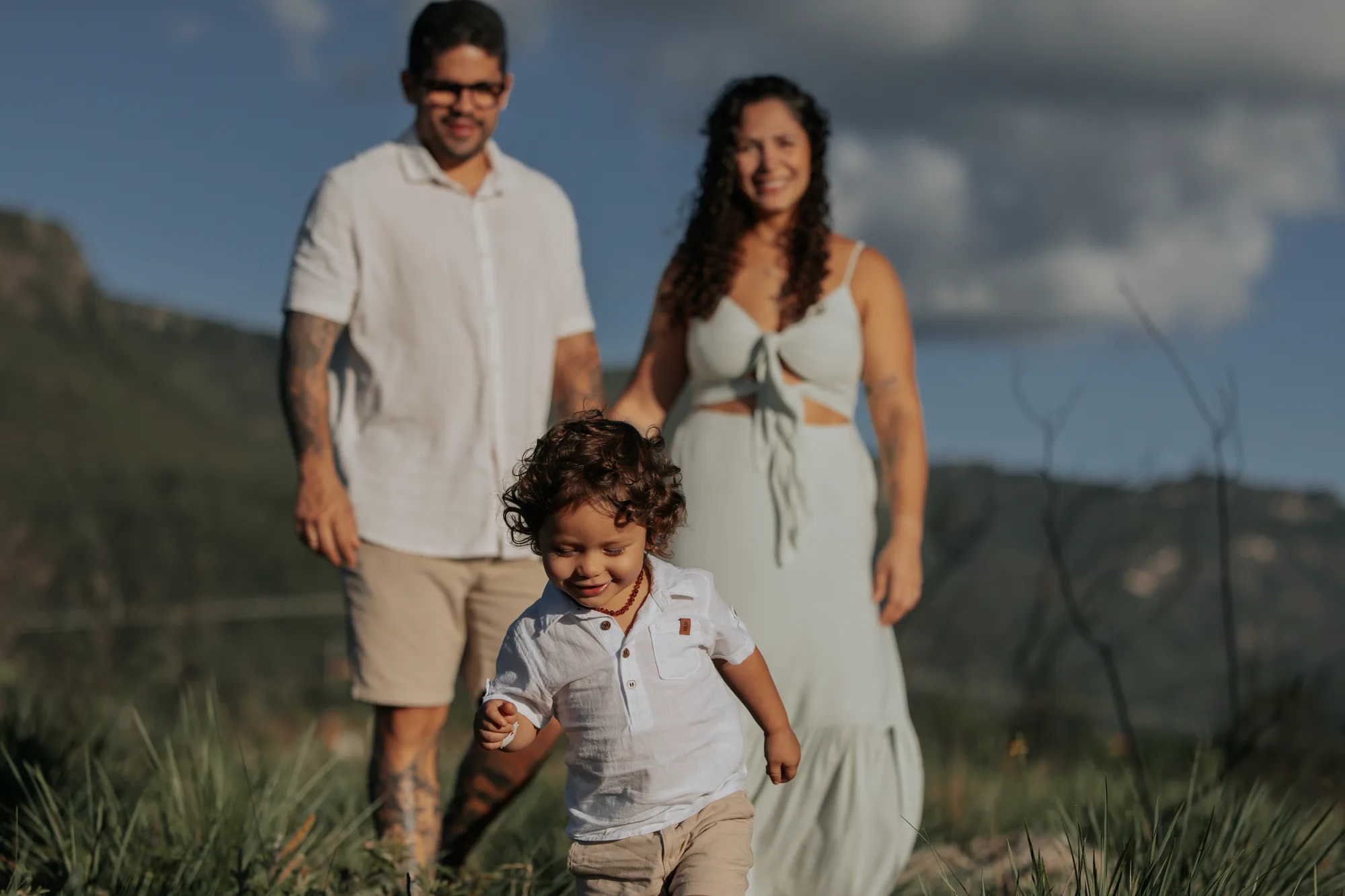 Malu, Igor e Matheus — ensaio de Família na Chapada Diamantina