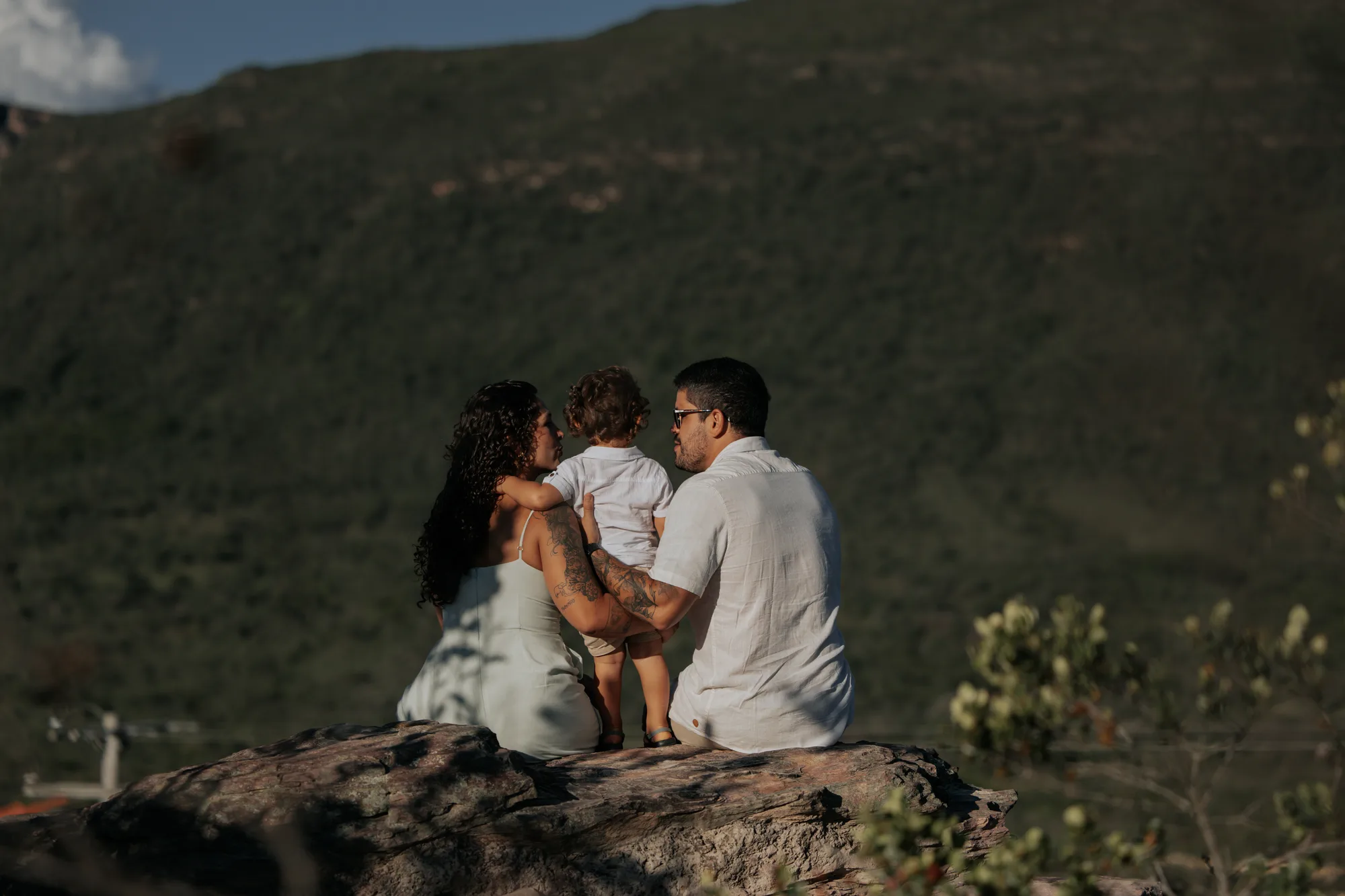 Malu, Igor e Matheus — ensaio de Família na Chapada Diamantina