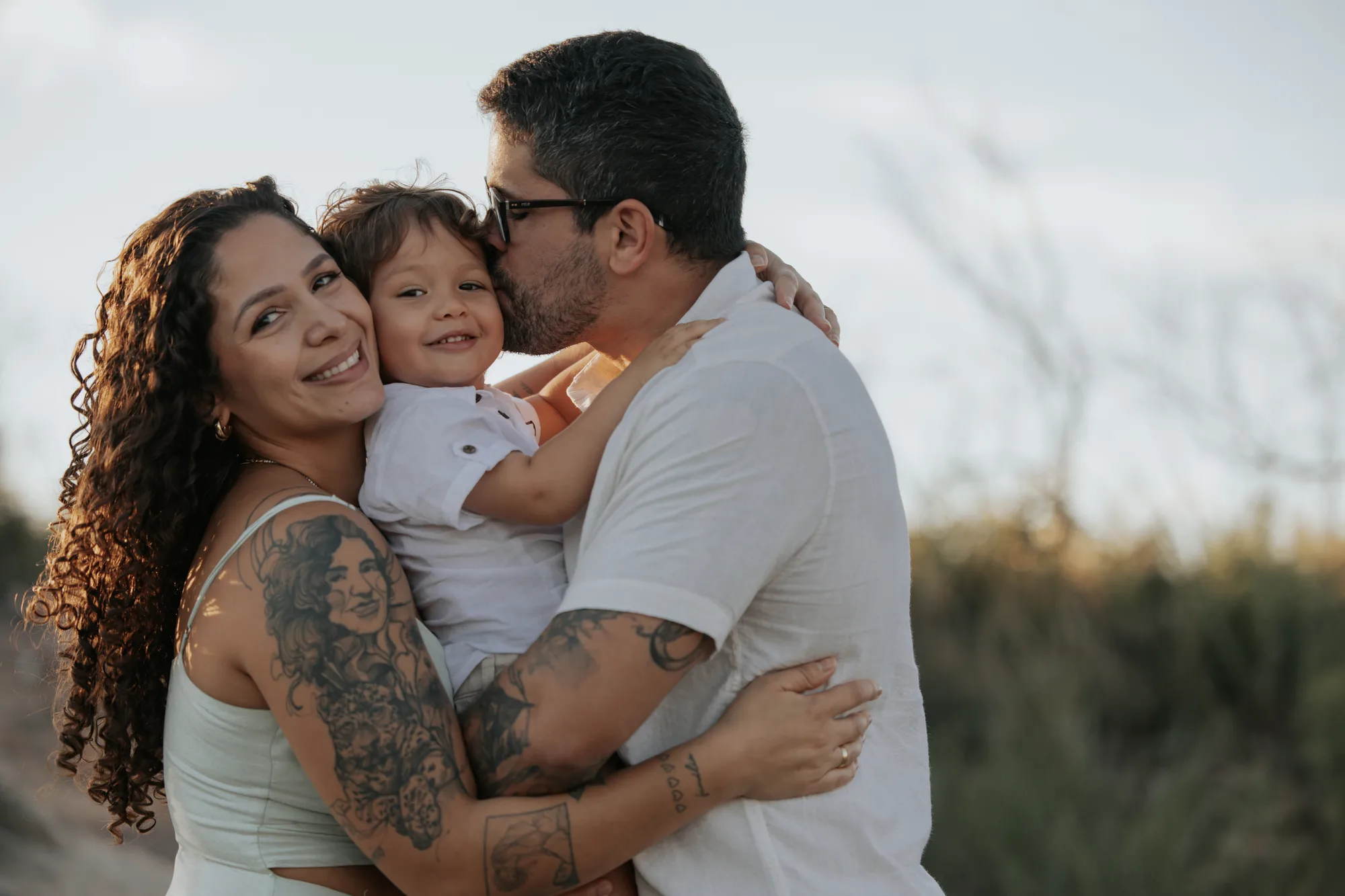 Malu, Igor e Matheus — ensaio de Família na Chapada Diamantina