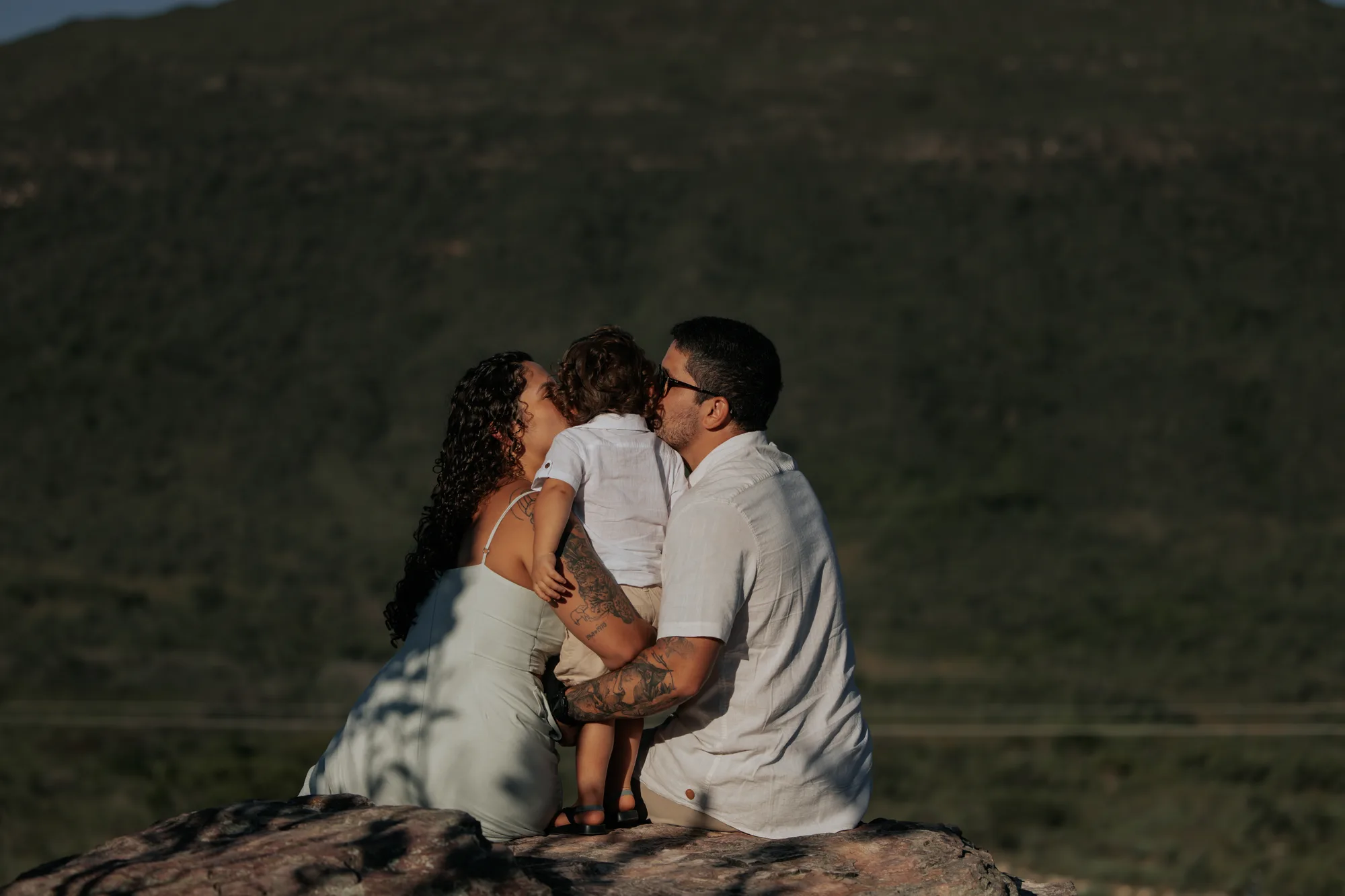 Malu, Igor e Matheus — ensaio de Família na Chapada Diamantina
