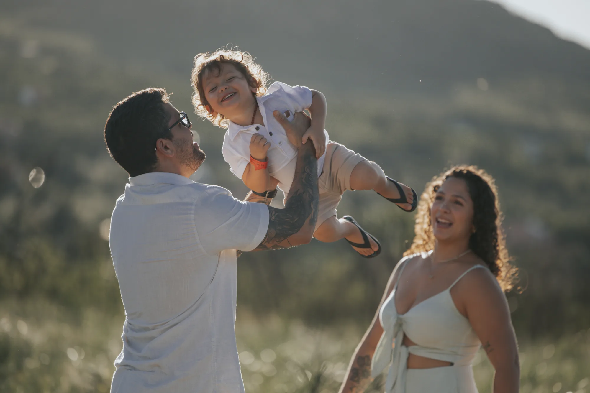 Malu, Igor e Matheus — ensaio de Família na Chapada Diamantina
